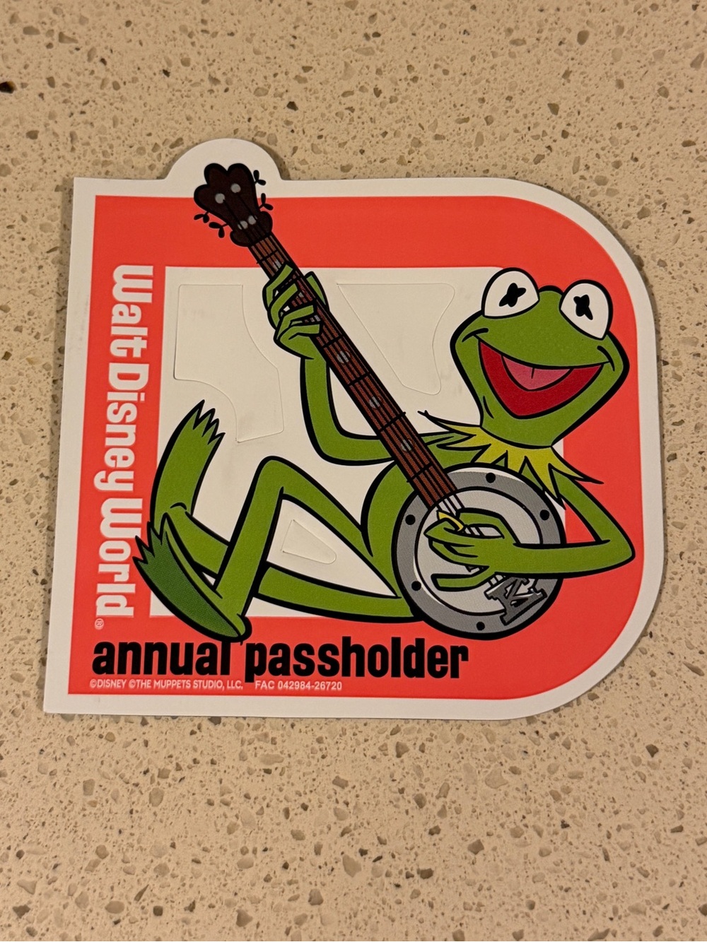Disney Magnet: Kermit the Frog